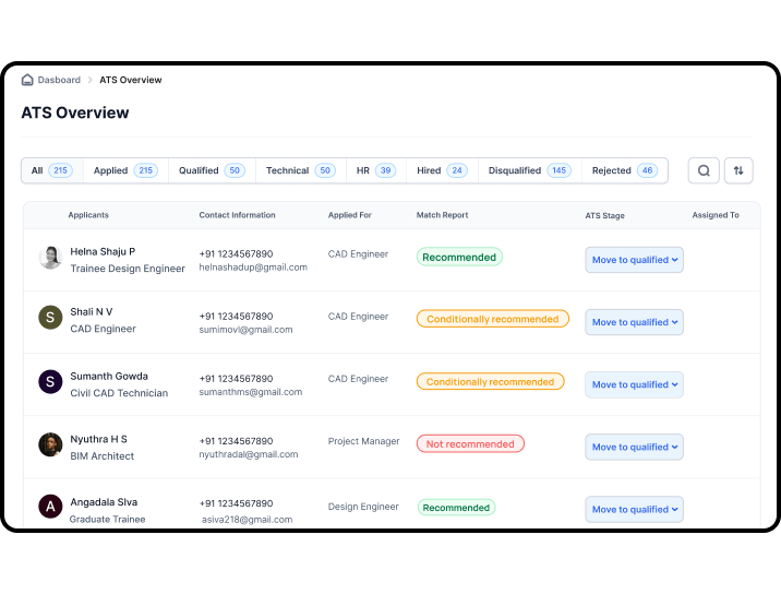  Simplified Application Tracking