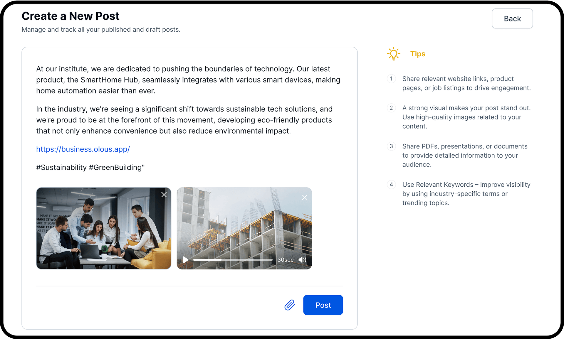 Upload Student Resumes for Internships